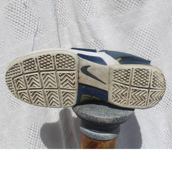 Nike Lebron Zoom Soldier Dunkman Navy Blue White Size 10.5 - Picture 10 of 10